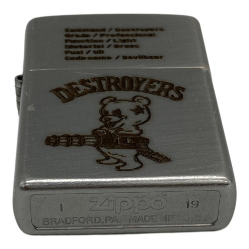 ZIPPO (ジッポ) オイルライター 2019年製 デストロイヤーズ デビルベアー