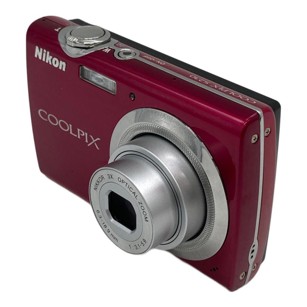 NIKON デジタルカメラ COOLPIX S230 極美品 付属品9点セット NIKON