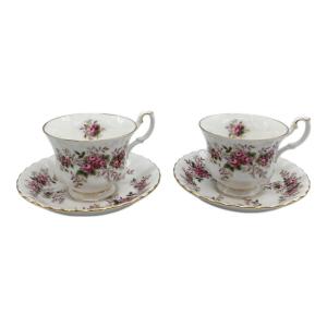 ROYAL ALBERT (ロイヤルアルバート) カップ&ソーサー 2客セット ラベンダーローズ