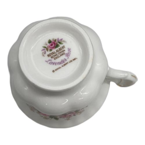 ROYAL ALBERT (ロイヤルアルバート) カップ&ソーサー 2客セット ラベンダーローズ