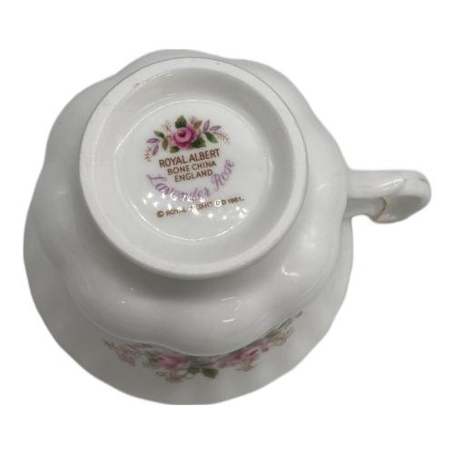 ROYAL ALBERT (ロイヤルアルバート) カップ&ソーサー 2客セット ラベンダーローズ
