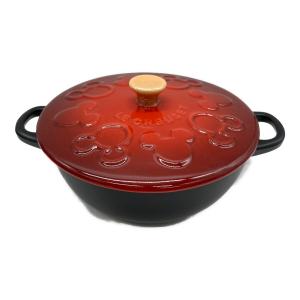 LE CREUSET (ルクルーゼ) × Disney (ディズニー) ミッキー ミニ・マルミット 両手鍋