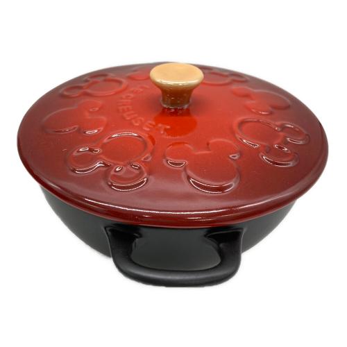 LE CREUSET (ルクルーゼ) × Disney (ディズニー) ミッキー ミニ・マルミット 両手鍋