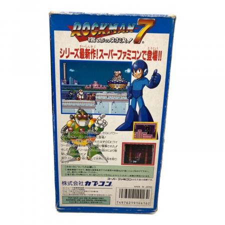 CAPCOM (カプコン) ロックマン7 宿命の対決！ スーパーファミコン用