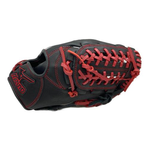 MIZUNO (ミズノ) グローブ ブラック×レッド