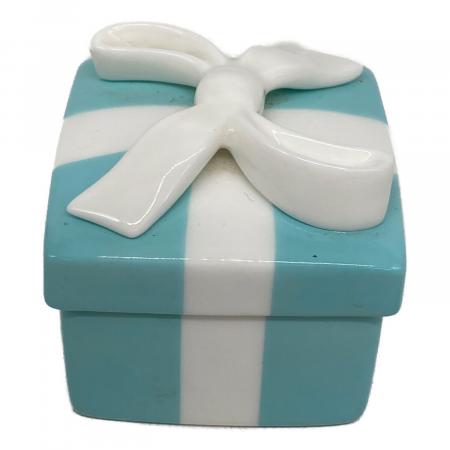 TIFFANY & Co. (ティファニー) ミニブルーボウボックス 小物入れ