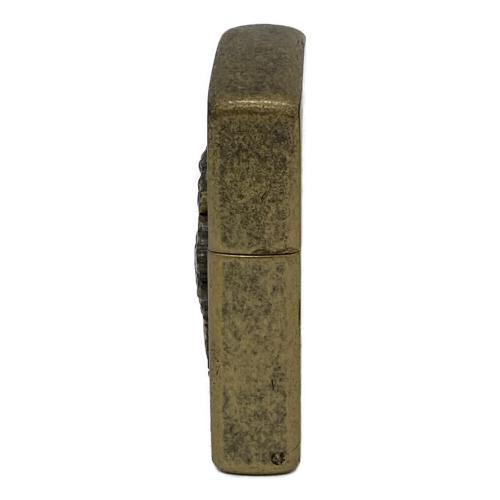 ZIPPO (ジッポ) ゴールドライター 南アメリカの地図 南米大陸 ライター 1996年製