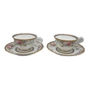 Noritake (ノリタケ) カップ&ソーサー 2Pセット 80th TOA