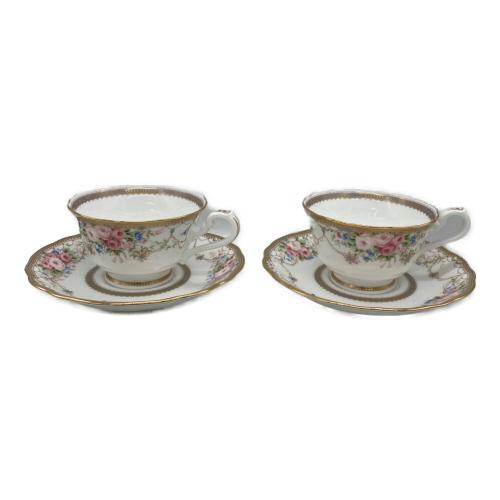 Noritake (ノリタケ) カップ&ソーサー 2Pセット 80th TOA
