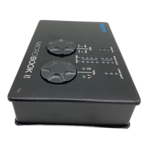 MOTU (モツ) オーディオインターフェイス MICRO BOOK II