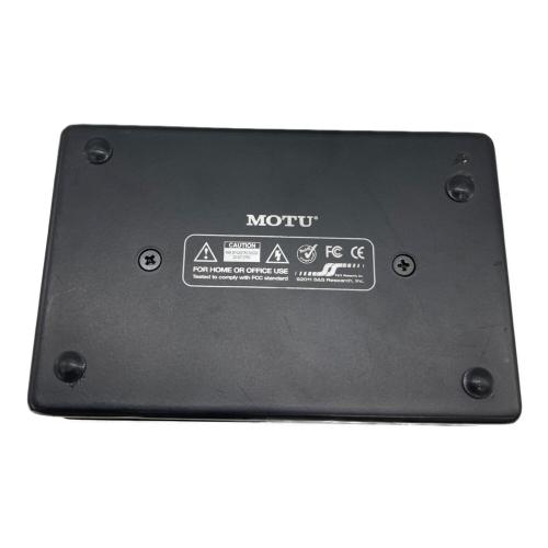 MOTU (モツ) オーディオインターフェイス MICRO BOOK II