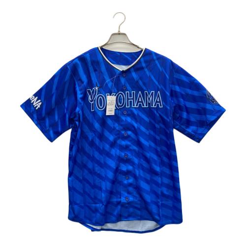 横浜DeNAベイスターズ (ヨコハマディーエヌエーベイスターズ) 野球ユニフォーム メンズ SIZE L ブルー