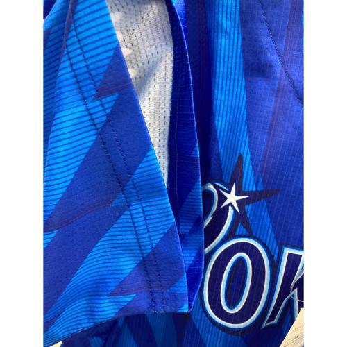 横浜DeNAベイスターズ (ヨコハマディーエヌエーベイスターズ) 野球ユニフォーム メンズ SIZE L ブルー