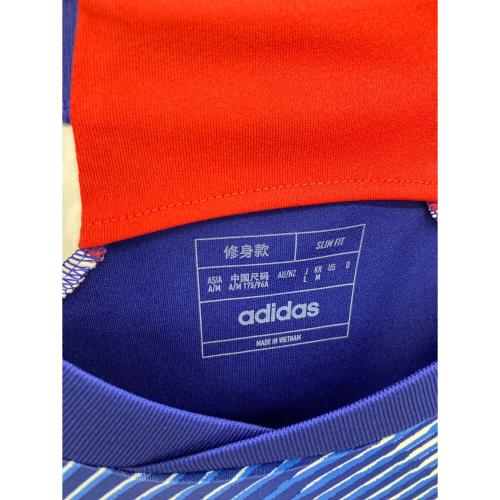 adidas (アディダス) サッカーユニフォーム メンズ SIZE M ブルー
