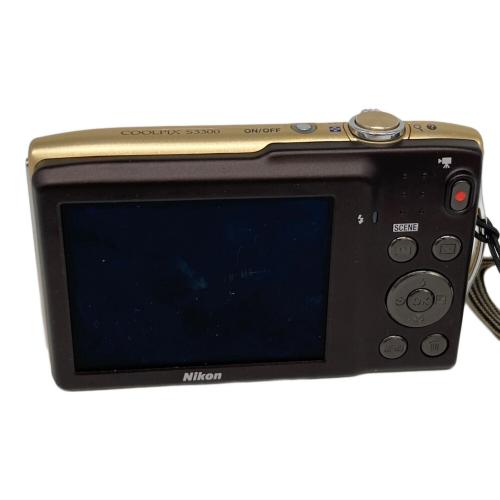 Nikon (ニコン) コンパクトデジタルカメラ COOLPIX S3300