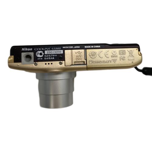Nikon (ニコン) コンパクトデジタルカメラ COOLPIX S3300