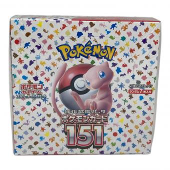 ポケモン 強化拡張パック「ポケモンカード151」1BOX ポケモンカード SV2a