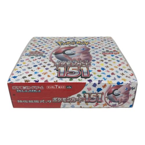 ポケモン 強化拡張パック「ポケモンカード151」1BOX ポケモンカード SV2a
