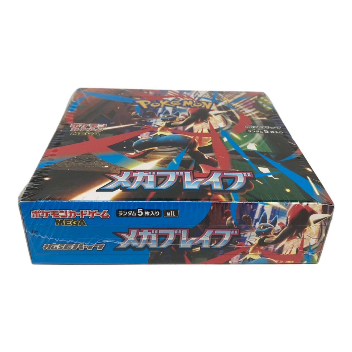 ポケモン 拡張パック「メガブレイブ」1BOX ポケモンカード M1L