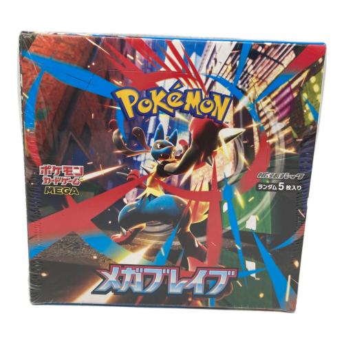ポケモン 拡張パック「メガブレイブ」1BOX ポケモンカード M1L