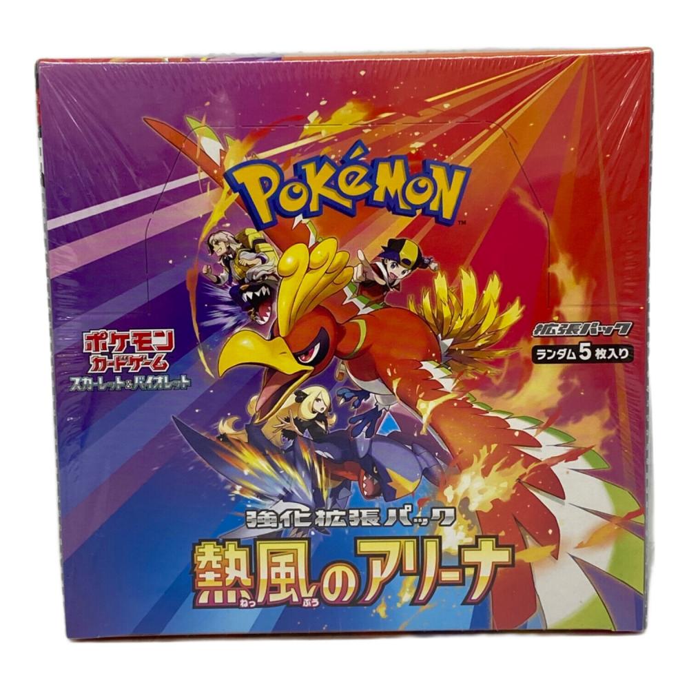 5*5様 ポケモンカード　拡張パック　37パック ポケモン 強化拡張パック「熱風のアリーナ」1BOX ポケモンカード SV9a