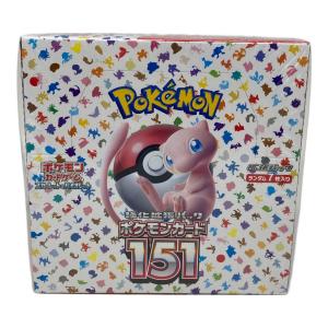 ポケモン 強化拡張パック「ポケモンカード151」1BOX ポケモンカード SV2a