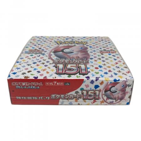 ポケモン 強化拡張パック「ポケモンカード151」1BOX ポケモンカード