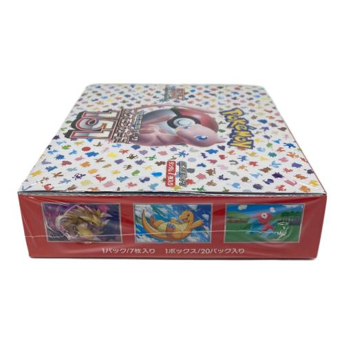 ポケモン 強化拡張パック「ポケモンカード151」1BOX ポケモンカード SV2a