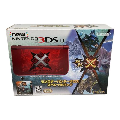 Nintendo (ニンテンドー) CAPCOM (カプコン) newニンテンドー3DS LL モンスターハンタークロス スペシャルパック RED-001