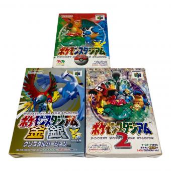 Nintendo (ニンテンドー) ポケモンスタジアム ソフト3点セット Nintendo64用ソフト