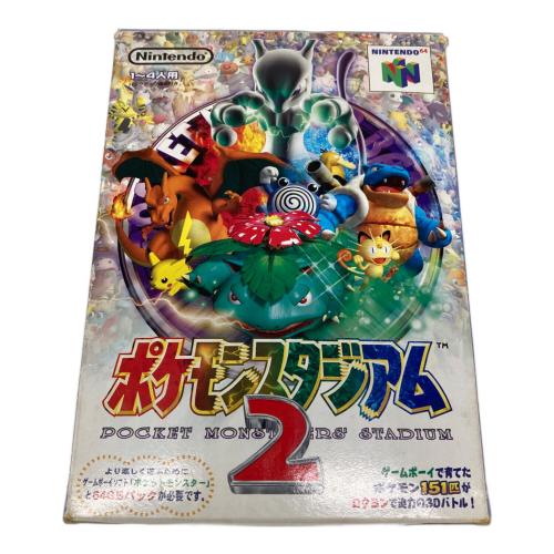 Nintendo (ニンテンドー) ポケモンスタジアム ソフト3点セット Nintendo64用ソフト