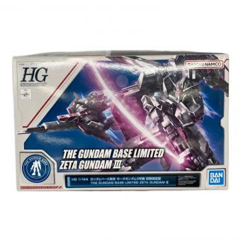 BANDAI (バンダイ) 機動戦士Ζガンダム ゼータガンダム3号機 初期検証型 ガンプラ プラモデル HG