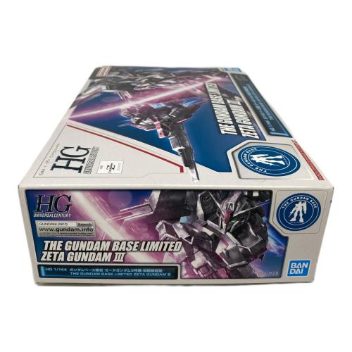 BANDAI (バンダイ) 機動戦士Ζガンダム ゼータガンダム3号機 初期検証型 ガンプラ プラモデル HG