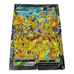 ポケモン ピカチュウV-UNION 4枚セット ポケモンカード 025/028～028/028　RRR