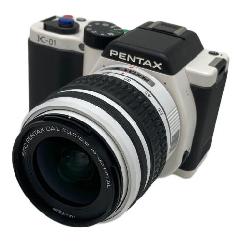 PENTAX (ペンタックス) ミラーレス一眼カメラ K-01 ホワイト