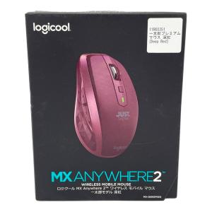 LOGICOOL (ロジクール) MX Anywhere 2 Wireless Mobile Mouse マウス MX-JSDEEPRED