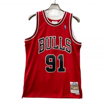 MITCHELL & NESS (ミッチェルアンドネス) バスケットボールユニフォーム RODMAN 91 メンズ SIZE M レッド