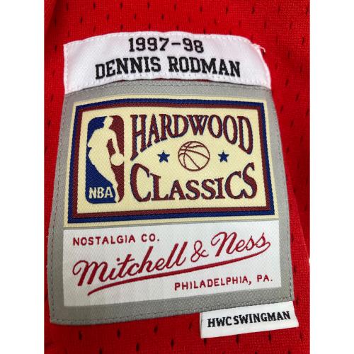 MITCHELL & NESS (ミッチェルアンドネス) バスケットボールユニフォーム RODMAN 91 メンズ SIZE M レッド