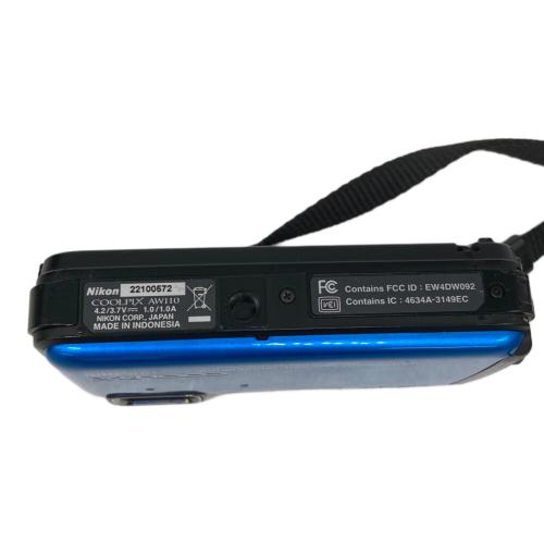 Nikon (ニコン) コンパクトデジタルカメラ AW110 COOLPIX