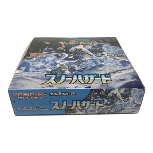 ポケモン 拡張パック「スノーハザード」1BOX ポケモンカード SV2P