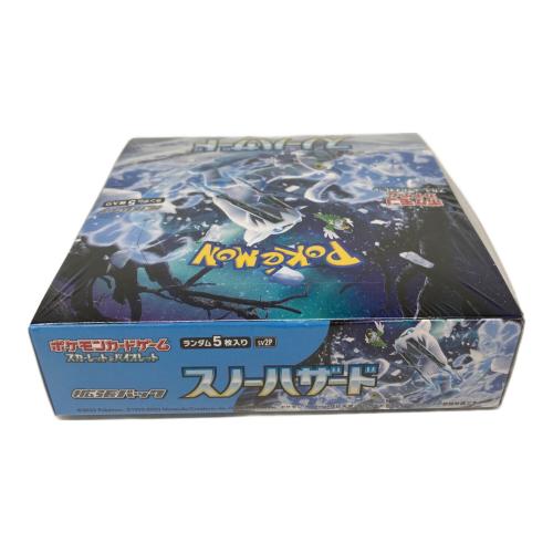 ポケモン 拡張パック「スノーハザード」1BOX ポケモンカード SV2P