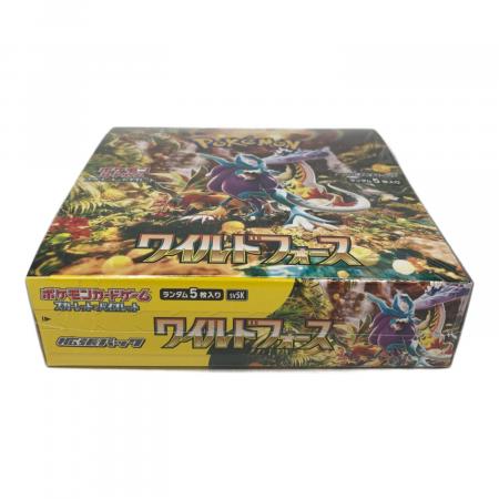 ポケモン 拡張パック「ワイルドフォース」1BOX ポケモンカード SV5K