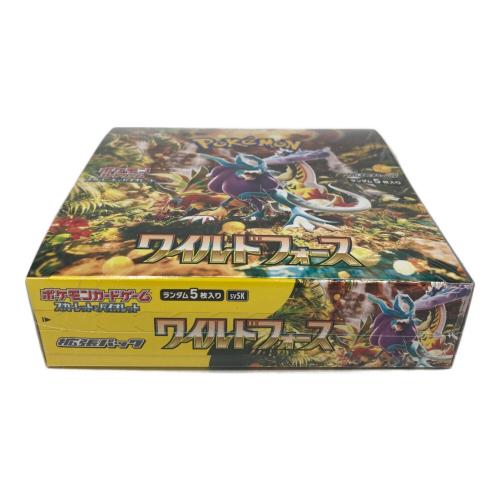 ポケモン 拡張パック「ワイルドフォース」1BOX ポケモンカード SV5K