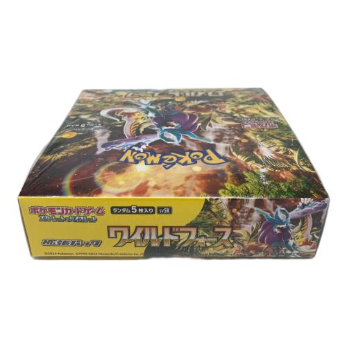ポケモン 拡張パック「ワイルドフォース」1BOX ポケモンカード SV5K