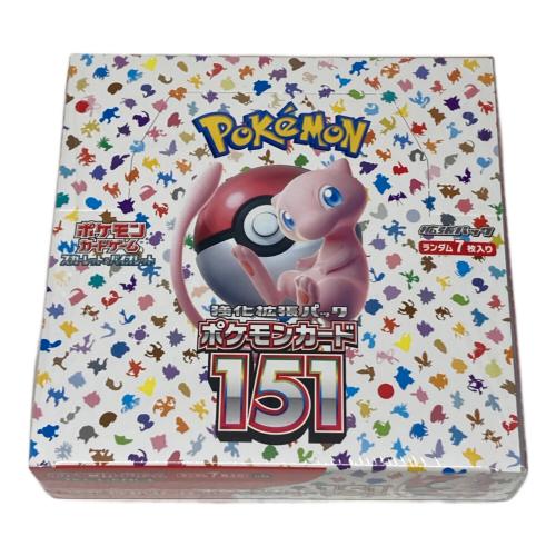 ポケモン 強化拡張パック「ポケモンカード151」1BOX ポケモンカード SV2a