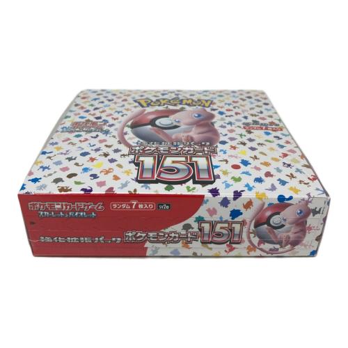 ポケモン 強化拡張パック「ポケモンカード151」1BOX ポケモンカード SV2a