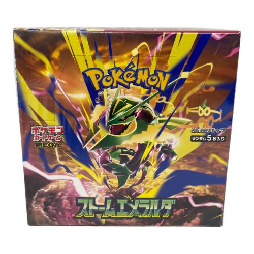 ポケモン 拡張パック「ストームエメラルダ」1BOX ポケモンカード M6