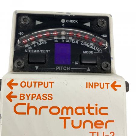 BOSS (ボス) エフェクター TU-2 Chromatic Tuner｜トレファクONLINE
