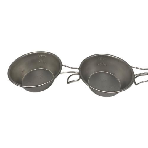 Snow peak (スノーピーク) クッカープレートセット BBQ用品