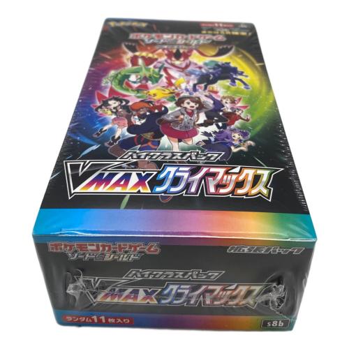 ポケモン ハイクラスパック「VMAXクライマックス」1BOX ポケモンカード s8b